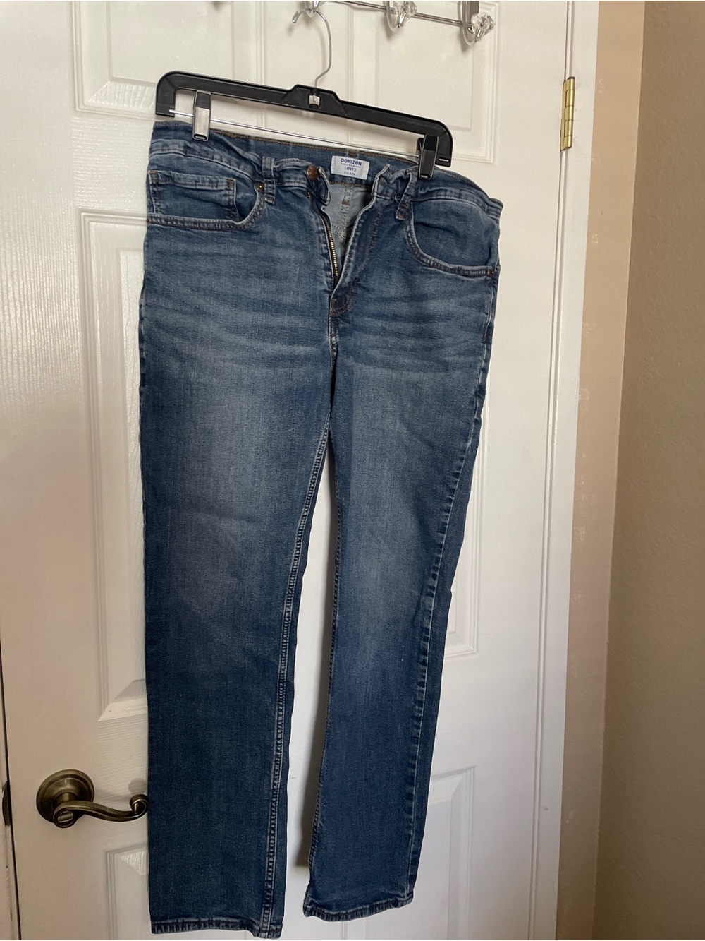 Denizen from Levi's Men's Slim Jeans in Washed Blue